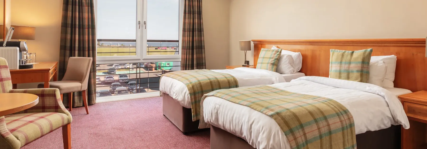 Golf-view accommodation at Carnoustie Golf Hotel