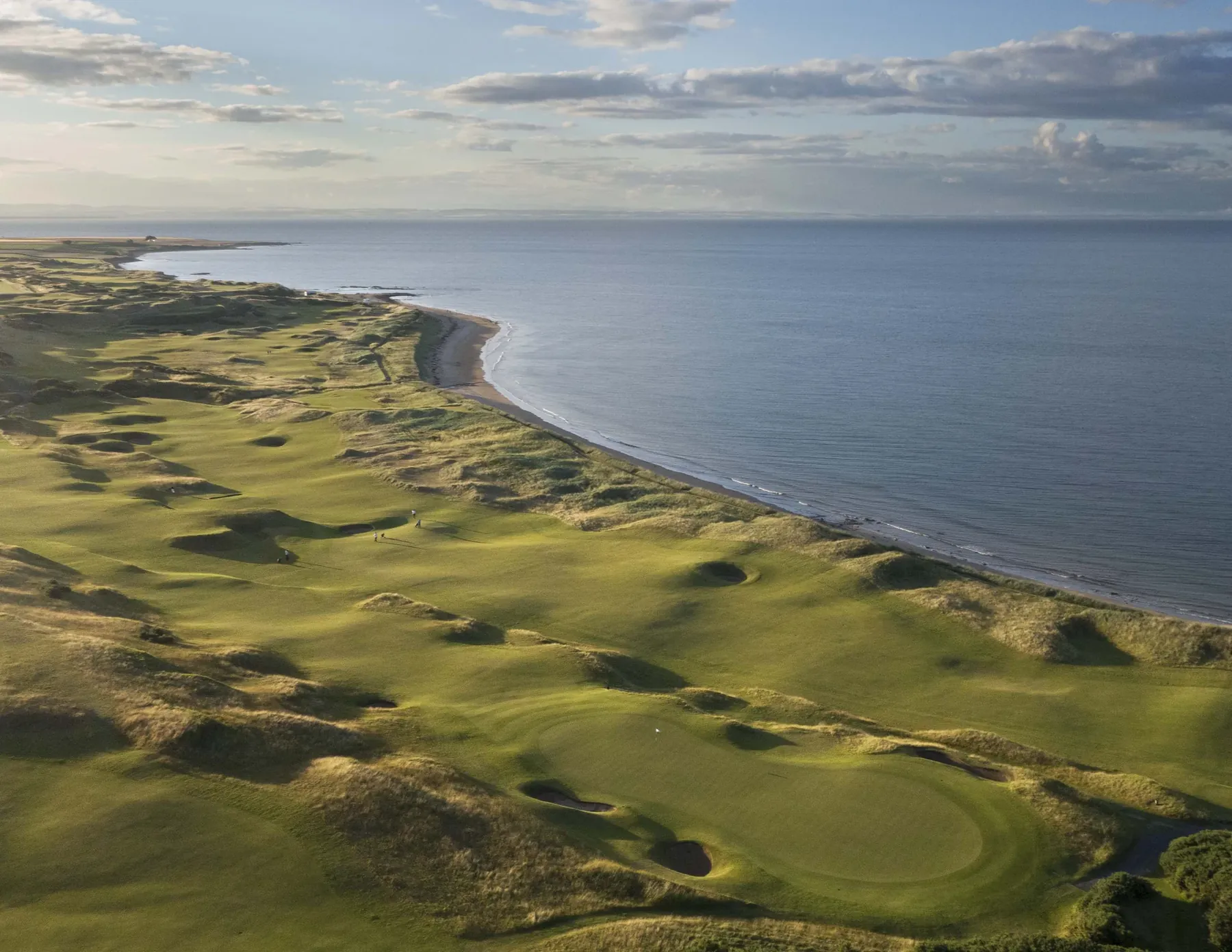 Kingsbarns Golf Links on the Fife coast